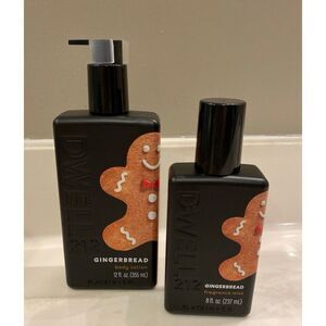 NEW Dwell212 Gingerbread Lotion & Body Mist Slatkin + Co Gourmand Christmas Gift